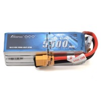 Batterie LiPo 45C avec connecteur XT90 de Gens Ace 4S Soft Pack (14.8V / 5500mAh)